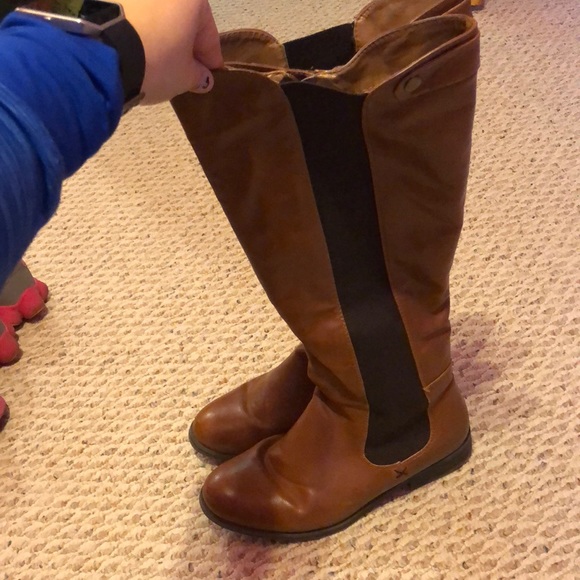 Maurices Shoes - Brown/ Caramel Riding Boots